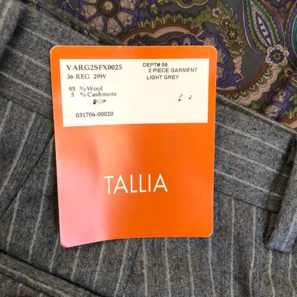 Men’s Tallia Wool & cashmere suit